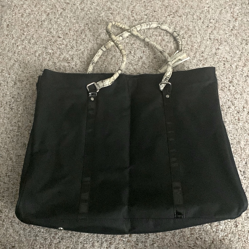 DSW Black Tote Weekender Bag